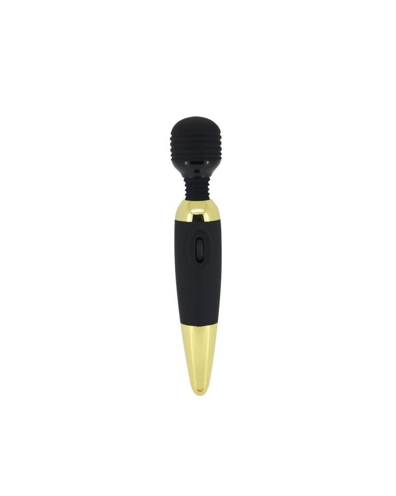 pretty love massager power wand noir and gold