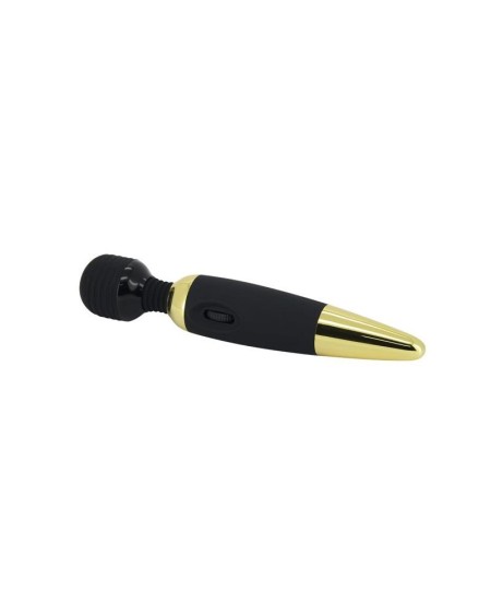 pretty love massager power wand noir and gold