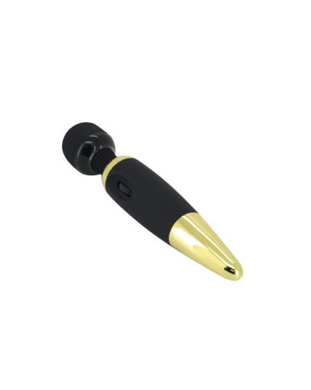pretty love massager power wand noir and gold