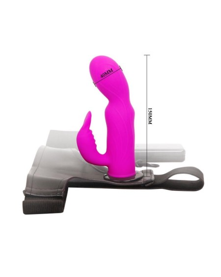 baile strap-on dildo violet 15 cm