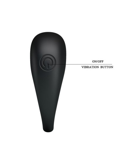 pretty love vibrant cock ring trap noir