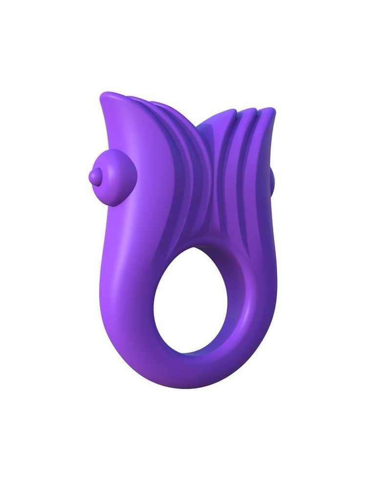 fantasy c-ringz venus silicone love ring violet