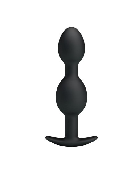pretty love silicone anal balls noir