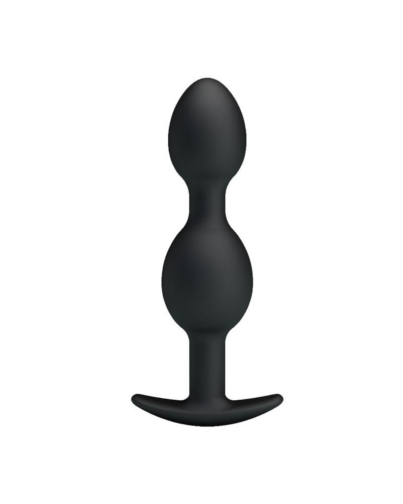 pretty love silicone anal balls noir