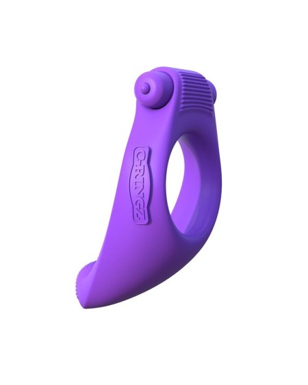 fantasy c-ringz vibrant silicone taint-alizer violet