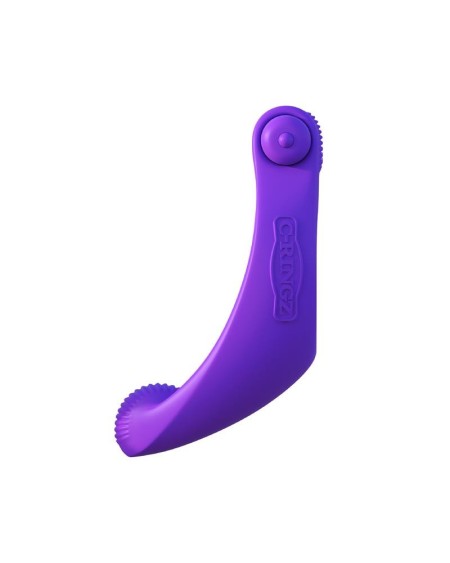 fantasy c-ringz vibrant silicone taint-alizer violet