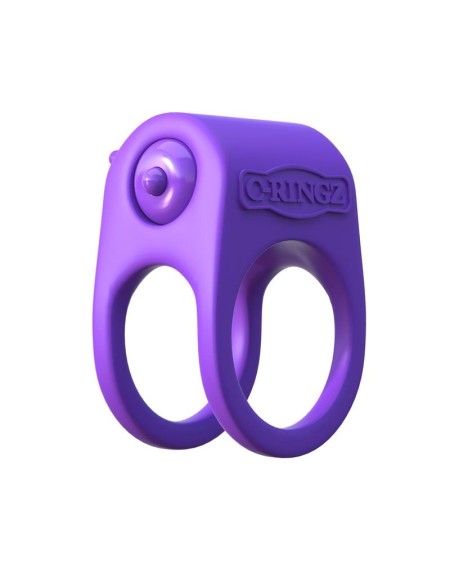 fantasy c-ringz silicone duo ring violet