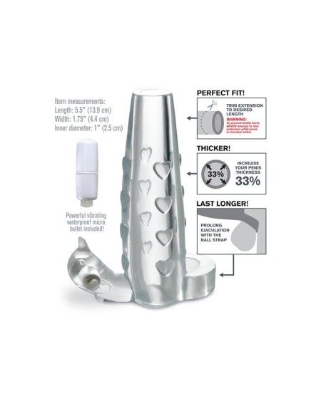 fantasy x-tensions deluxe vibrant penis enhance