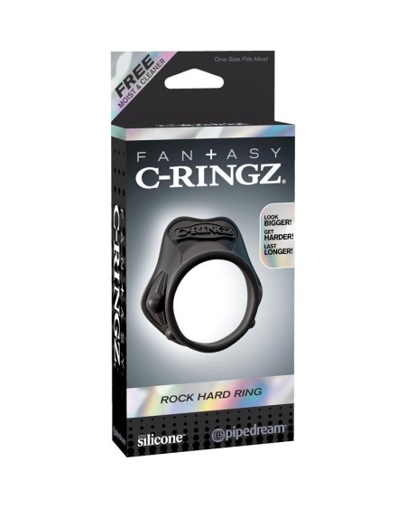 fantasy c-ringz rock rigide ring noir