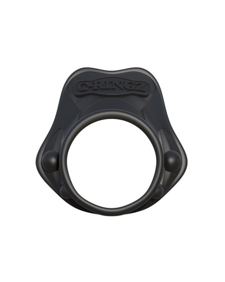 fantasy c-ringz rock rigide ring noir