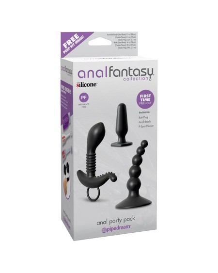 anal party 3pcs pack noir