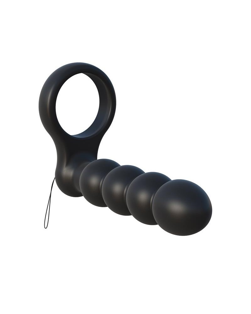 fantasy c-ringz remote control double penetrator noir