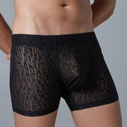 Boxer Dentelle LEOPARD...