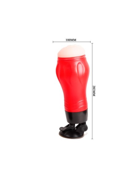 mens stroker, removable souple tpr sleeve, 12 func