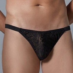 String Dentelle Leopard...