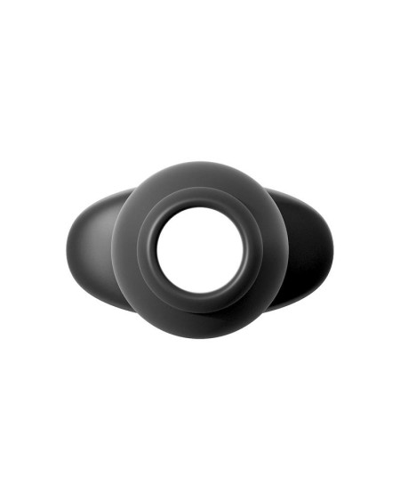 butt plug open wide tunnel plug xl noir