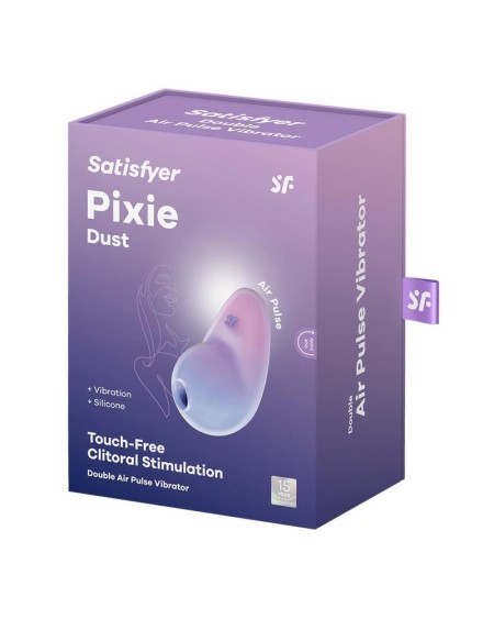 pixie dust clitoris sucker with vibration violetpink
