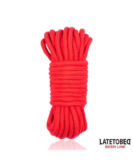 bondage cotton rope 5 m red