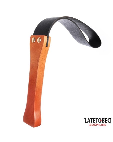 flexible paddle with wood handle 51 cm