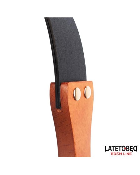 flexible paddle with wood handle 51 cm