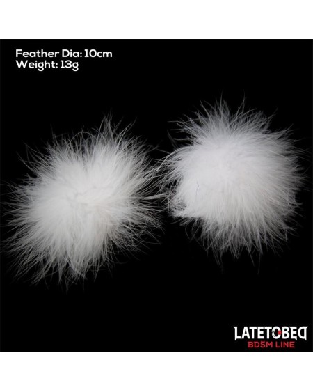 nipple covers with feather