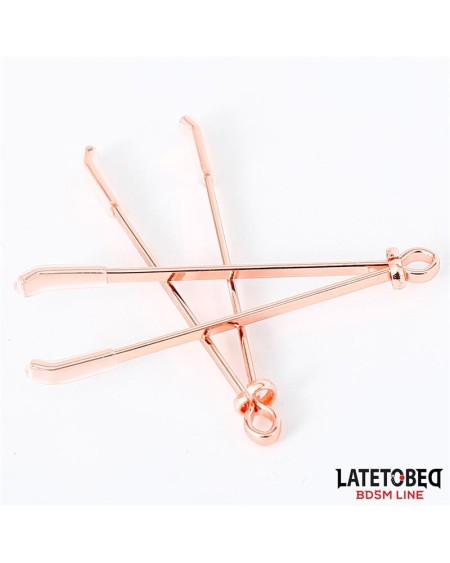 nipple clamps color rose gold