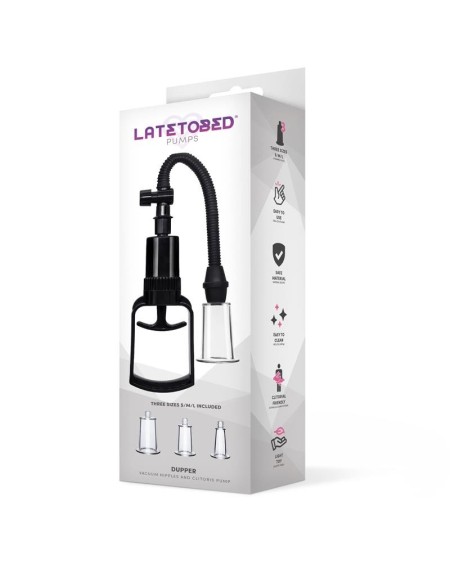 dupper clitoris and nipple manual pump 3 cups