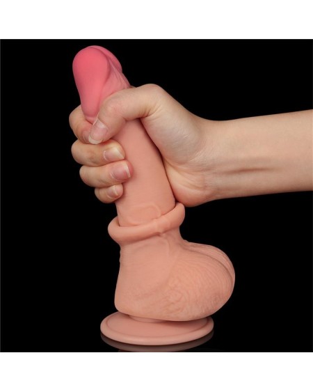 sliding peau dual layer dildo 7.5