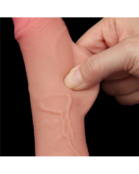 sliding peau dual layer dildo 7.5