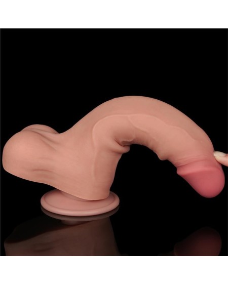 sliding peau dual layer dildo 8.5