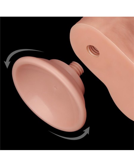 sliding peau dual layer dildo 8.5