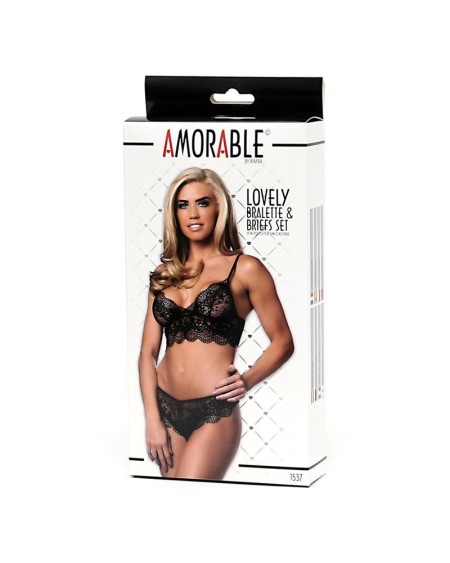 set bralette with panties