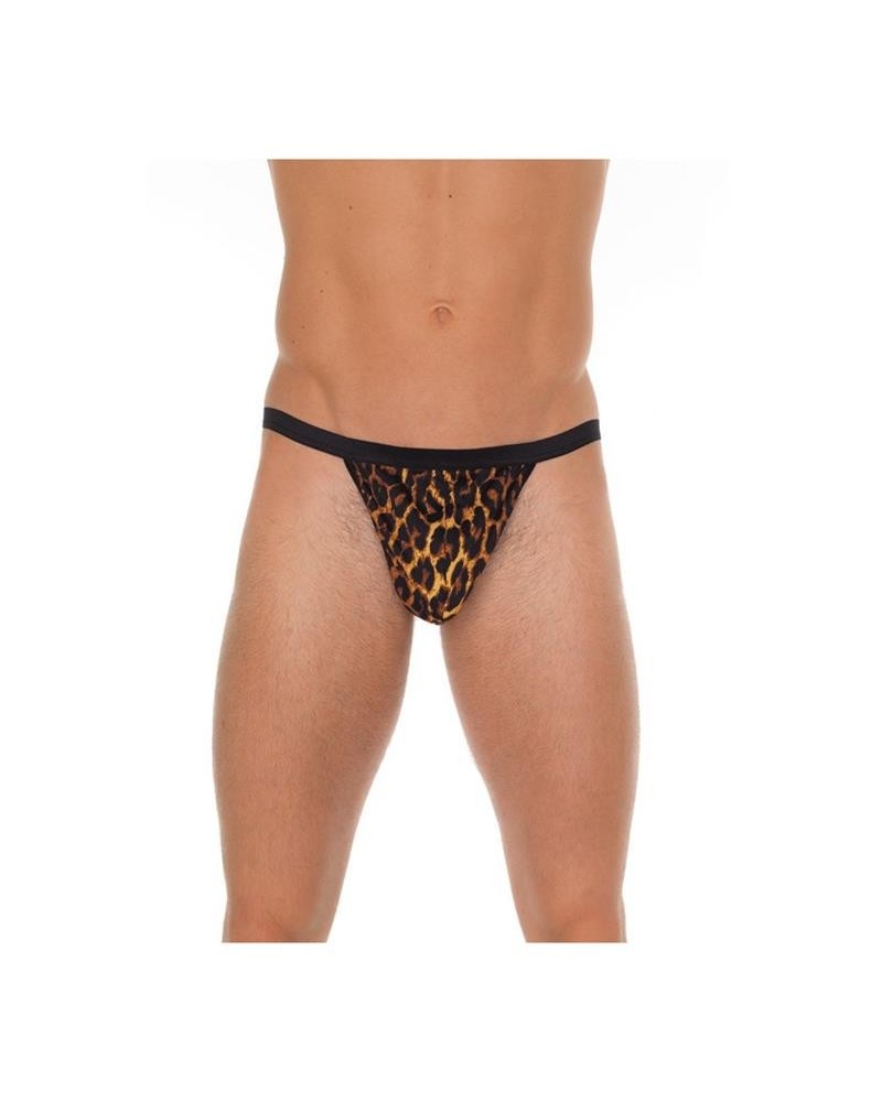 string leopard one size