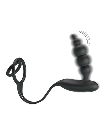 butt plug and penis ring with vibration