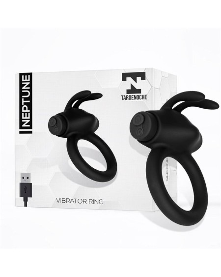 neptune vibrant ring silicone rechargable usb