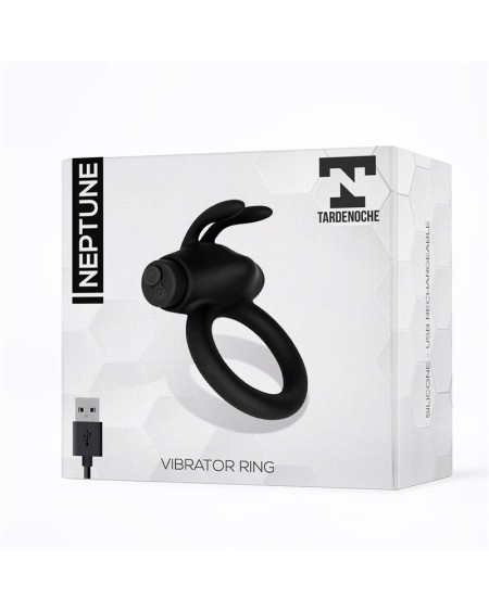 neptune vibrant ring silicone rechargable usb