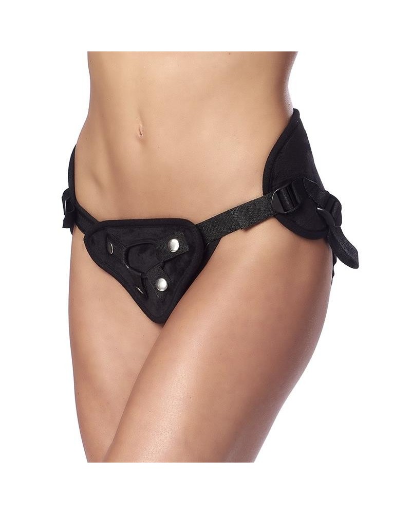 strap-on adjustable noir