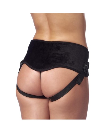 strap-on adjustable noir