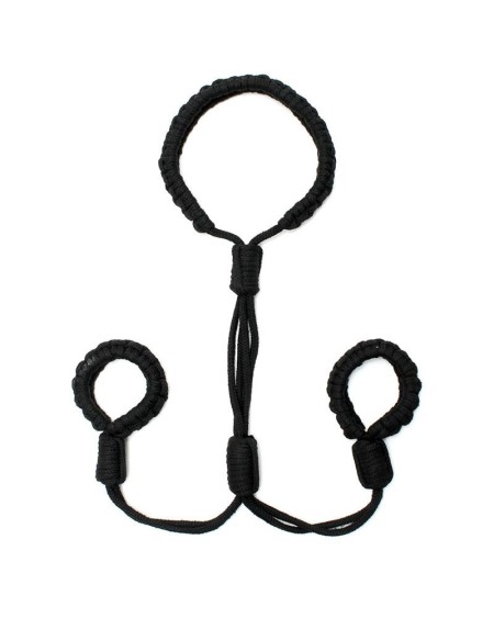 knotted cotton restraints