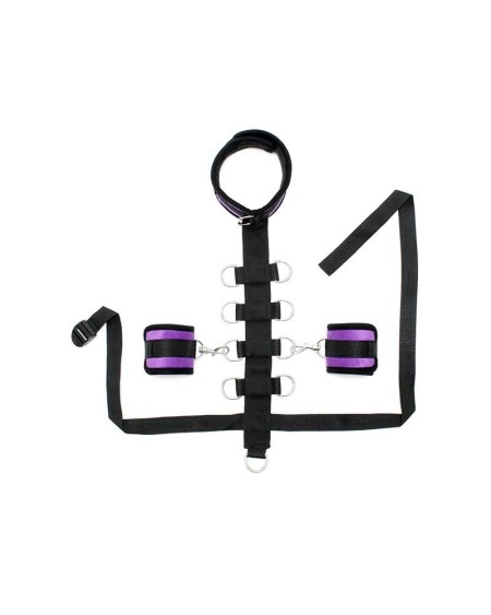 set collar with cuffs purpura