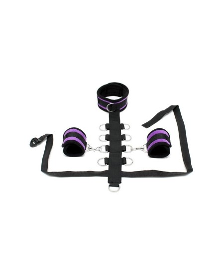 set collar with cuffs purpura