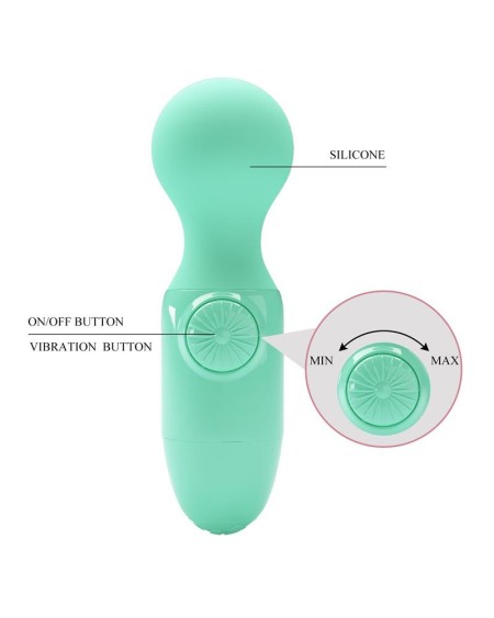 mini massager little cute green