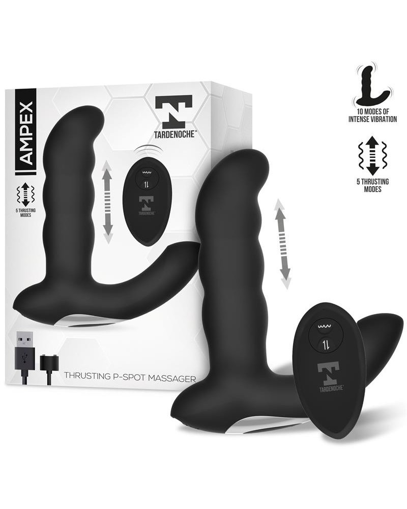 ampex p-spot anal massager with thrusting