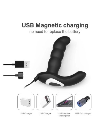 ampex p-spot anal massager with thrusting