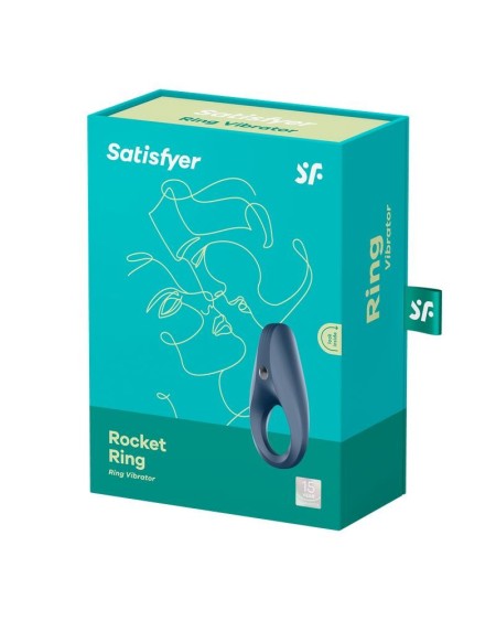 vibrant cock ring rocket dark blue