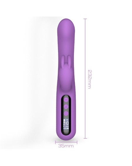 swell vibrador con pantalla digital sper potente 23.2 cm