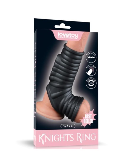 vibrant ring for penis and scrotum wave knights