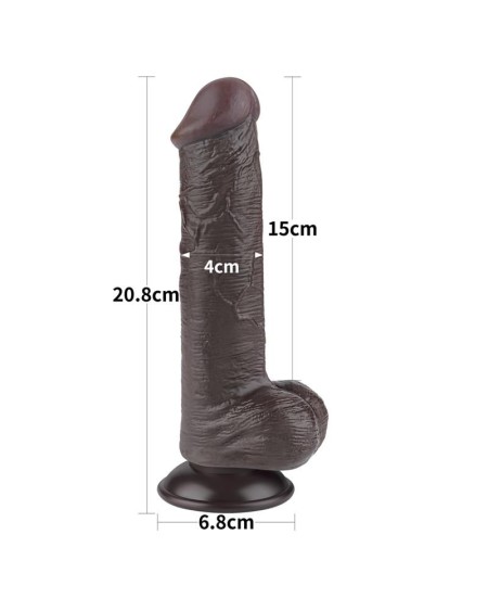 sliding peau dual layer dildo 8