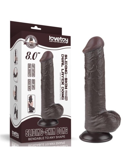 sliding peau dual layer dildo 8