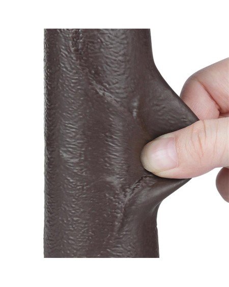 sliding peau dual layer dildo 8.5